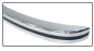Preview: Bumper, square European front, chrome Brazilian quality VW Käfer  ref no. 113 707 103D